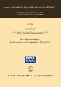 Produktbild: Der Finefrausandstein &mdash; Sedimentation und Epirogenese im Ruhrkarbon