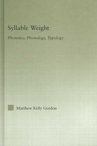 Produktbild: Gordon, M: Syllable Weight