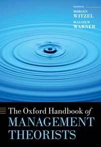 Produktbild: The Oxford Handbook of Management Theorists