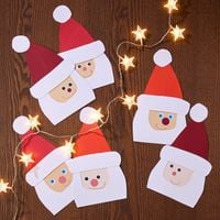 Produktbild Bastelset - Erstes Schneiden Nikoläuse