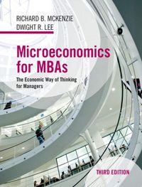 Produktbild: Microeconomics for MBAs