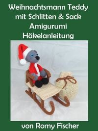 Produktbild: Weihnachtsmann Teddy mit Schlitten & Sack