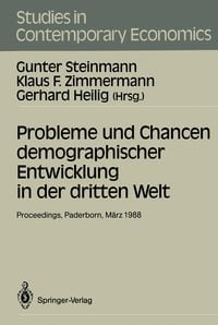 Produktbild: Probleme und Chancen demographischer Entwicklung in der dritten Welt