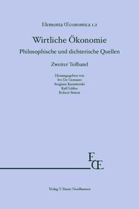 Produktbild: Wirtliche &Ouml;konomie