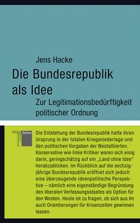 Produktbild: Die Bundesrepublik als Idee