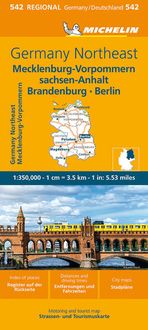 Bild vom Artikel Germany Northeast - Michelin Regional Map 542 vom Autor 