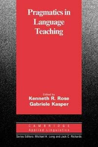 Produktbild: Pragmatics in Language Teaching