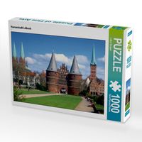 Produktbild: CALVENDO Puzzle Hansestadt L&uuml;beck | 1000 Teile Lege-Gr&ouml;&szlig;e 64x48cm Foto-Puzzle f&uuml;r gl&uuml;ckliche Stunden