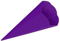 Bild vom Artikel URSUS Schultüten 3D-Schultüten, violett, Höhe: 68 cm, Durchmesser: 20 cm vom Autor 