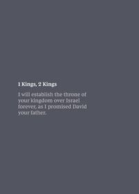 Produktbild: NKJV Bible Journal - 1-2 Kings, Paperback, Comfort Print