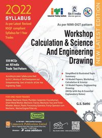 Produktbild: Workshop Calculation & Science And Engineering Drawing (NSQF 1st Year)