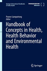 Produktbild: Handbook of Concepts in Health, Health Behavior and Environmental Health