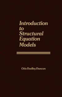 Produktbild: Introduction to Structural Equation Models