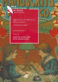 Produktbild: Approaches to the History of Written Culture