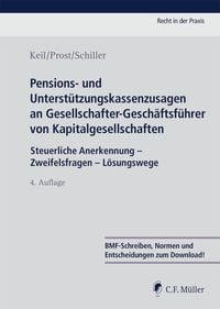 Produktbild: Pensions- und Unterst&uuml;tzungskassenzusagen an Gesellschafter-Gesch&auml;ftsf&uuml;hrer von Kapitalgesellschaften