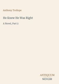 Produktbild: He Knew He Was Right