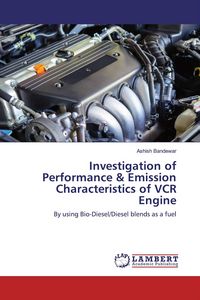 Produktbild: Investigation of Performance & Emission Characteristics of VCR Engine