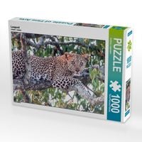 Produktbild: CALVENDO Puzzle Leopard | 1000 Teile Lege-Gr&ouml;&szlig;e 64x48cm Foto-Puzzle f&uuml;r gl&uuml;ckliche Stunden