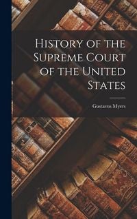 Produktbild: History of the Supreme Court of the United States