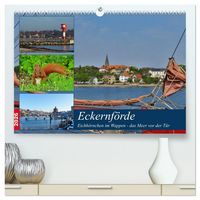 Produktbild: Eckernf&ouml;rde. Eichh&ouml;rnchen im Wappen - das Meer vor der T&uuml;r (hochwertiger Premium Wandkalender 2026 DIN A2 quer), Kunstdruck in Hochglanz