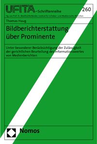 Produktbild: Bildberichterstattung &uuml;ber Prominente