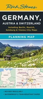 Produktbild: Rick Steves Germany, Austria & Switzerland Planning Map