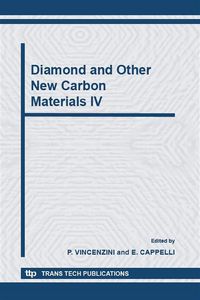 Produktbild: Diamond and Other New Carbon Materials IV