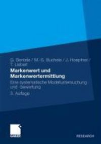 Produktbild: Markenwert und Markenwertermittlung