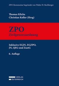 Produktbild: ZPO - Zivilprozessordnung