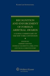 Produktbild: Recognition and Enforcement of Foreign Arbitral Awards