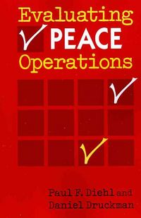 Produktbild: Diehl, P:  Evaluating Peace Operations