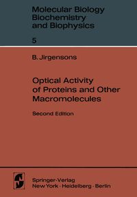 Produktbild: Optical Activity of Proteins and Other Macromolecules