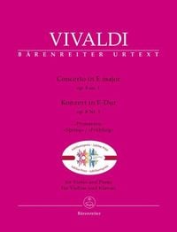 Bild vom Artikel Konzert für Violine und Klavier E-Dur op. 8/1 "Frühling" vom Autor Antonio Vivaldi