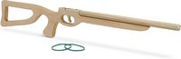 Produktbild: BestSaller 1241 - Kinder-Gewehr mit Funktion, Wettkampf, 62cm, Erle (schießt Gummis), Holz-Gewehr