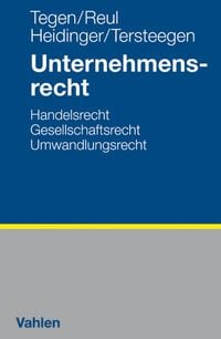 Produktbild: Unternehmensrecht