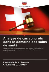 Produktbild: Analyse de cas concrets dans le domaine des soins de sant&eacute;