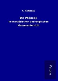 Produktbild: Die Phonetik