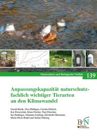 Produktbild: Anpassungskapatzit&auml;t naturschutzfachlich wichtiger Tierarten an den Klimawandel