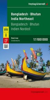 Produktbild: freytag & berndt Stra&szlig;enkarte Bangladesch - Bhutan - Indien Nordost 1:1,1 Mio.