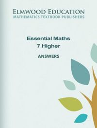 Produktbild: Essential Maths 7 Higher Answers