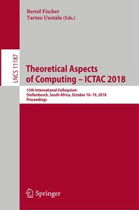 Bild vom Artikel Theoretical Aspects of Computing – ICTAC 2018 vom Autor 