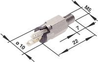 Produktbild: Norgren IMI Druckschalter 9950501 M5 0 bis 20 bar 1 Schlie&szlig;er 1St.