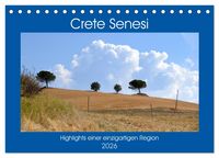 Produktbild: Crete Senesi - Highlights einer einzigartigen Region (Tischkalender 2026 DIN A5 quer), CALVENDO Monatskalender
