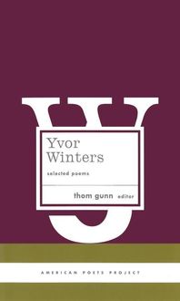 Produktbild: Yvor Winters: Selected Poems: (American Poets Project #6)
