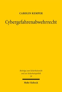 Produktbild: Cybergefahrenabwehrrecht