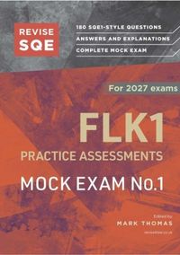 Produktbild: Revise SQE FLK1 Practice Assessments 2027: Mock Exam 1