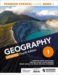 Produktbild: Pearson Edexcel A-level Geography Book 1, Updated Fourth Edition