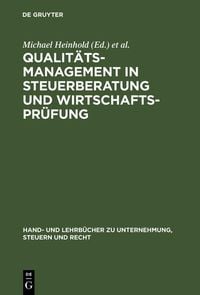 Produktbild: Qualit&auml;tsmanagement in Steuerberatung und Wirtschaftspr&uuml;fung