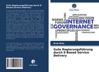 Produktbild: Gute Regierungsf&uuml;hrung durch E-Based Service Delivery