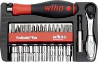 Produktbild: Wiha Bit- und Steckschl&uuml;ssel-Set 1/4\" 46960